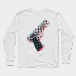 3d Gun Long Sleeve T-Shirt